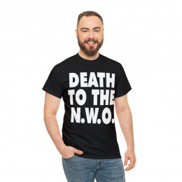 Death To The N.W.O. wht Men's Short Sleeve Tee