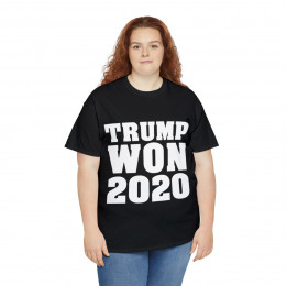 Trump Won 2020  Short Sleeve Tee