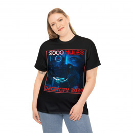 2000 Mules the film by Dinesh D'Souza Decertify 2020 Election short Sleeve Tee