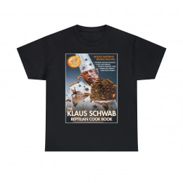 The Klaus Shwab Reptilian Cook Book Short Sleeve Tee
