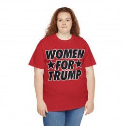 Women For Trump Unisex Heavy Cotton Tee