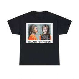 Clinton, Hillary For Prison lock her up Men's Short Sleeve Tee